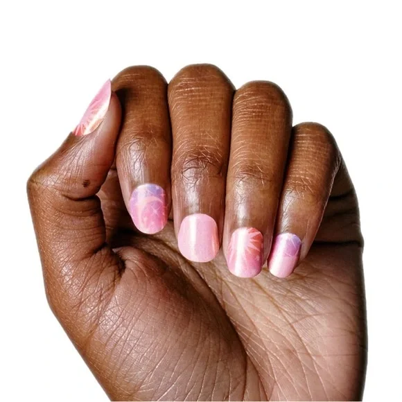 *Retired* Color Street: Star-Crossed | Sun Moon Pink Orange Blue Celestial - Picture 10 of 12